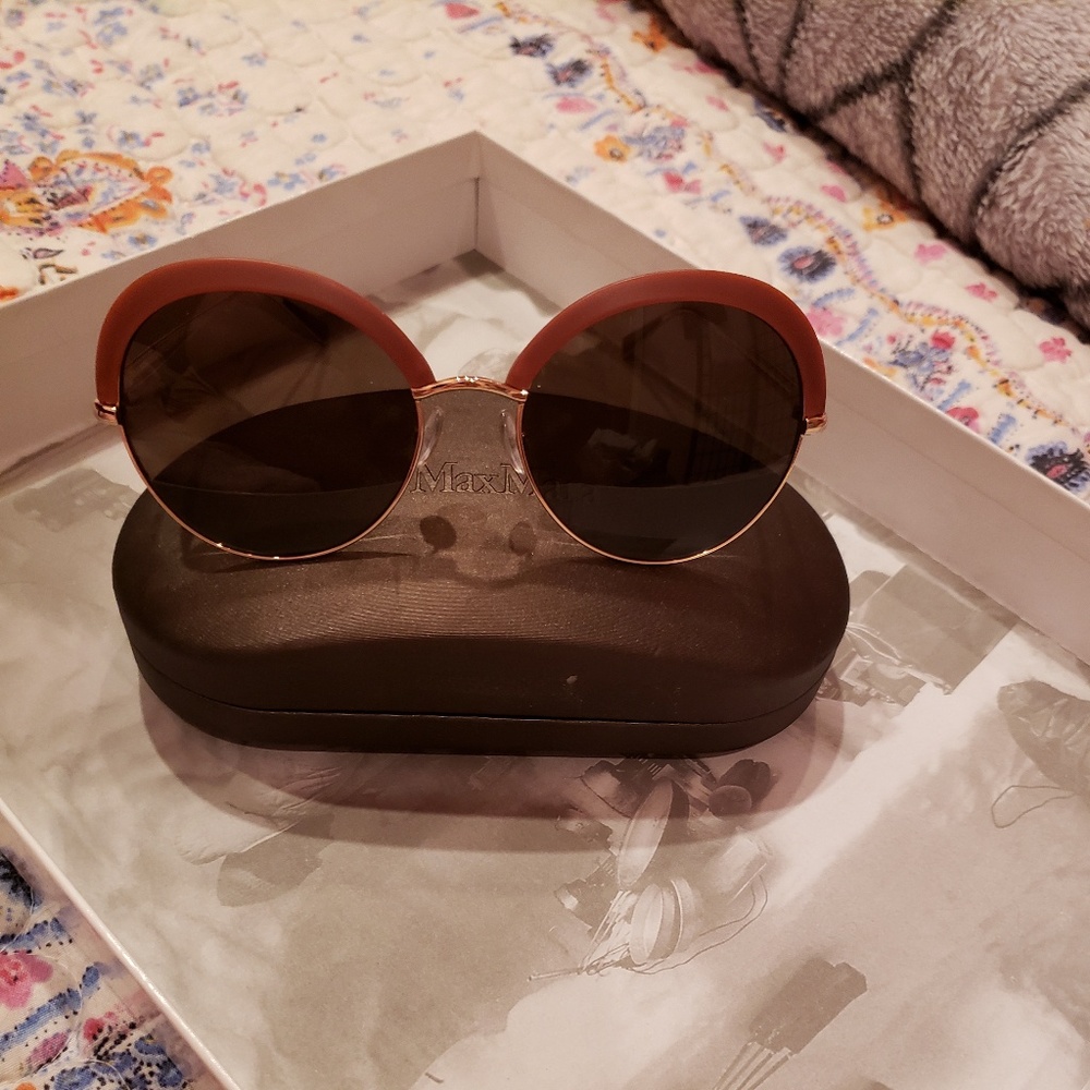 BNW MaxMara sunglasses with case